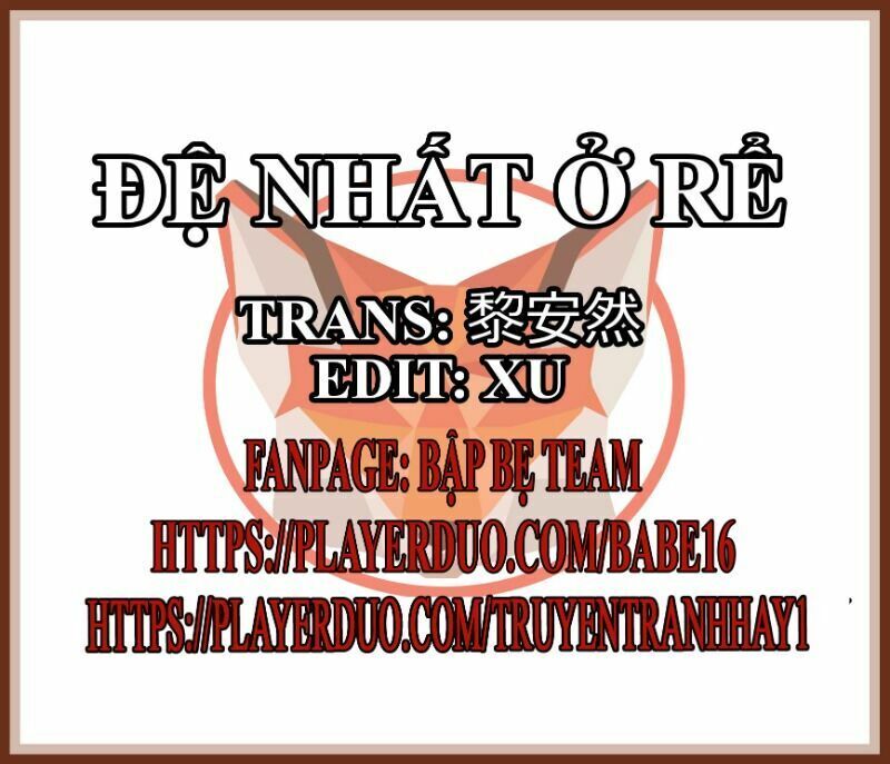 Đệ Nhất Ở Rể Chapter 23 - Trang 0