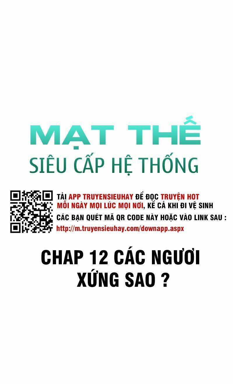 Mạt Thế Siêu Cấp Hệ Thống Chapter 12 - Trang 2