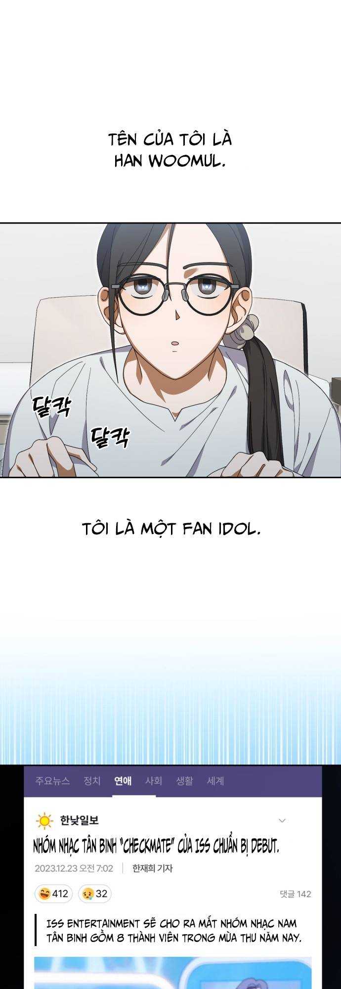 Tôi Trở Thành Thành Viên Trẻ Tuổi Nhất Nhóm Nhạc Idol Chapter 7 - Trang 0