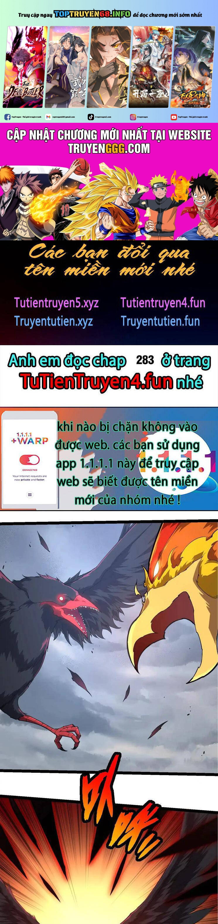 Chuyển Sinh Thành Liễu Đột Biến Chapter 282 - Trang 0