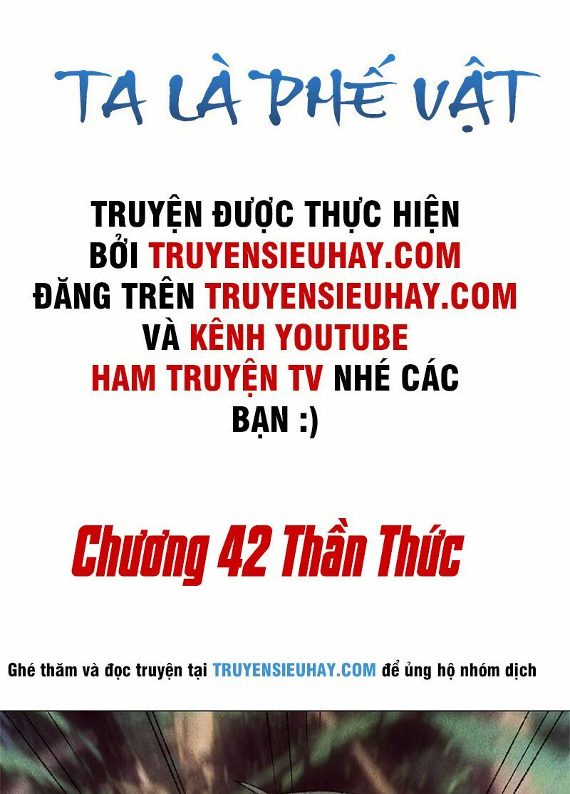 Ta Là Phế Vật Chapter 42 - Trang 1