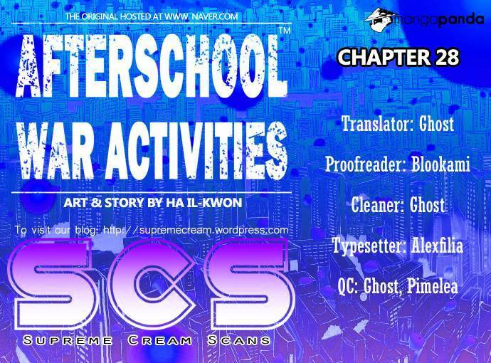 After School War Activities Chapter 28 - Trang 1