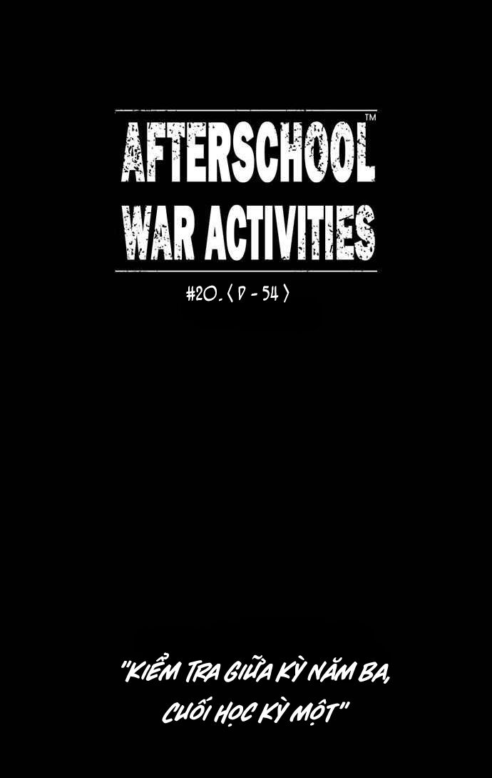 After School War Activities Chapter 20 - Trang 1