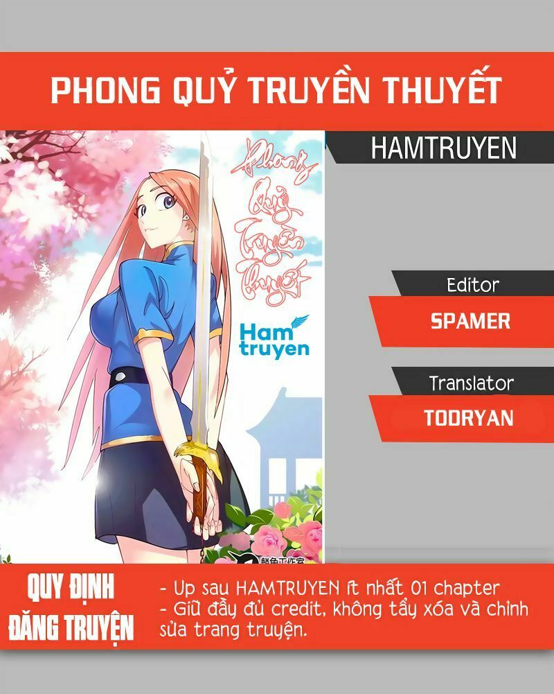 Phong Quỷ Truyền Thuyết Chapter 37 - Trang 0