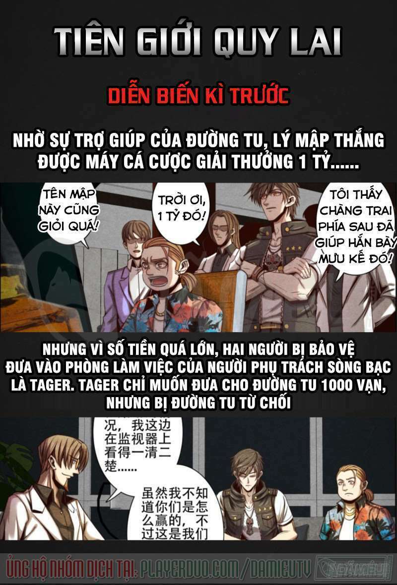 Tiên Giới Quy Lai Chapter 123 - Trang 0