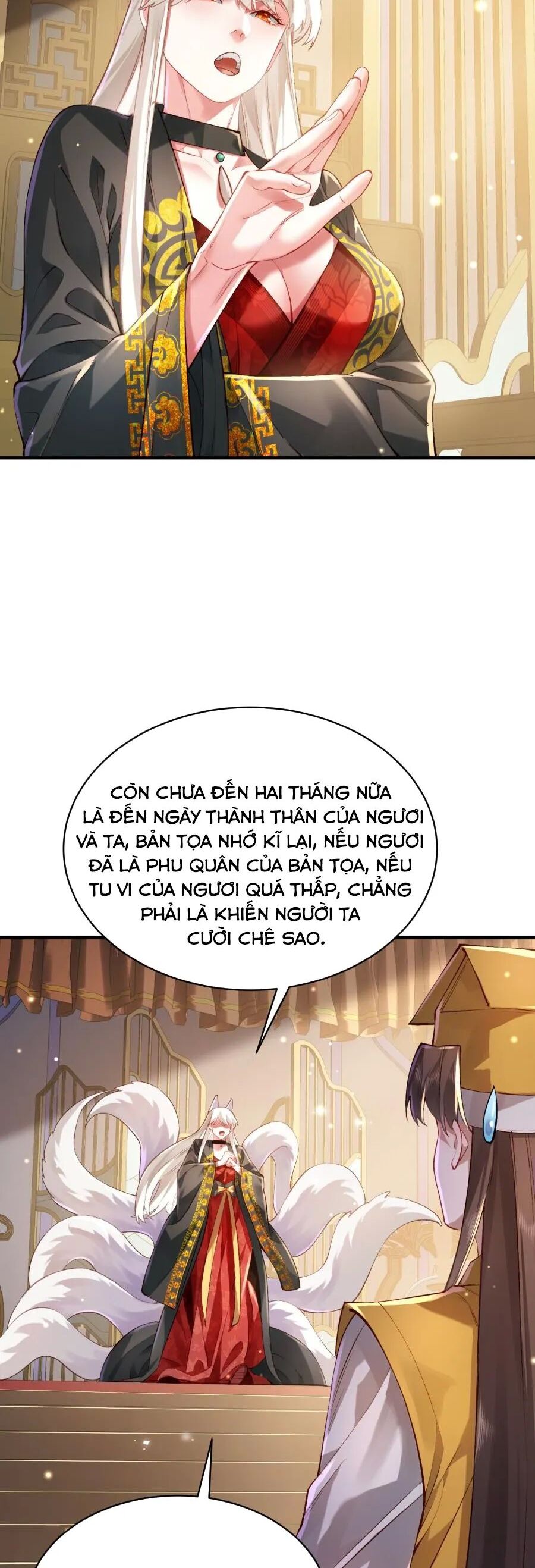 Bói Toán Mà Thôi, Cửu Vĩ Yêu Đế Sao Lại Thành Nương Tử Ta?! Chapter 35 - Trang 9