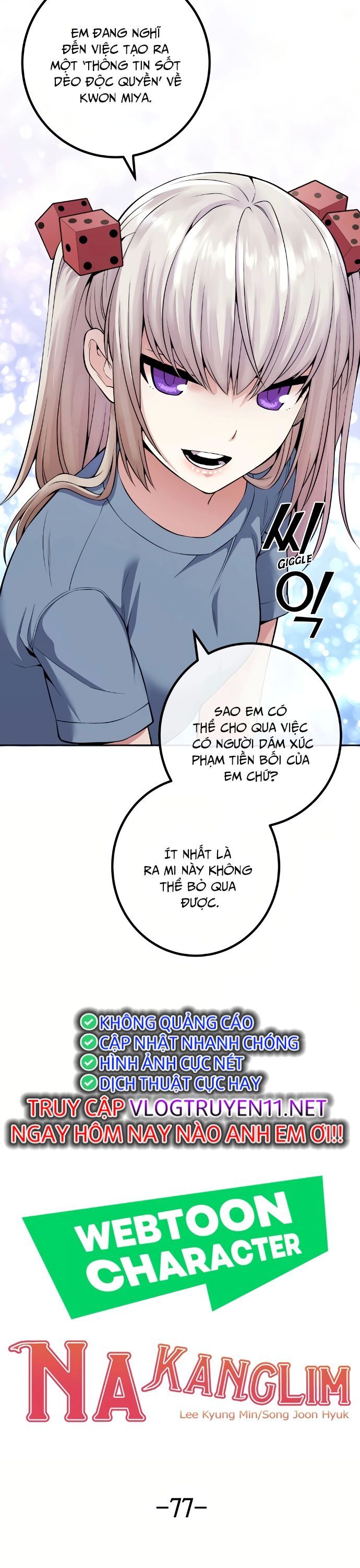 Nhân Vật Webtoon Na Kang Lim Chapter 77 - Trang 9