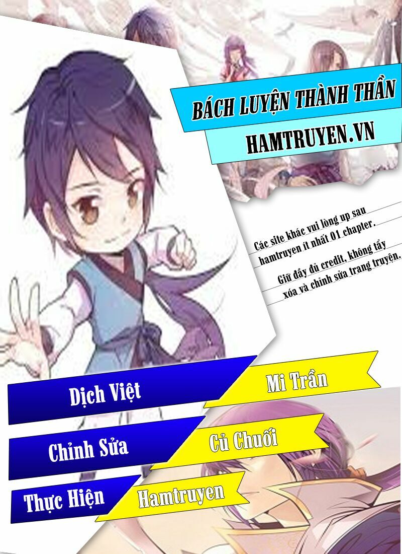 Bách Luyện Thành Thần Chapter 7 - Trang 0