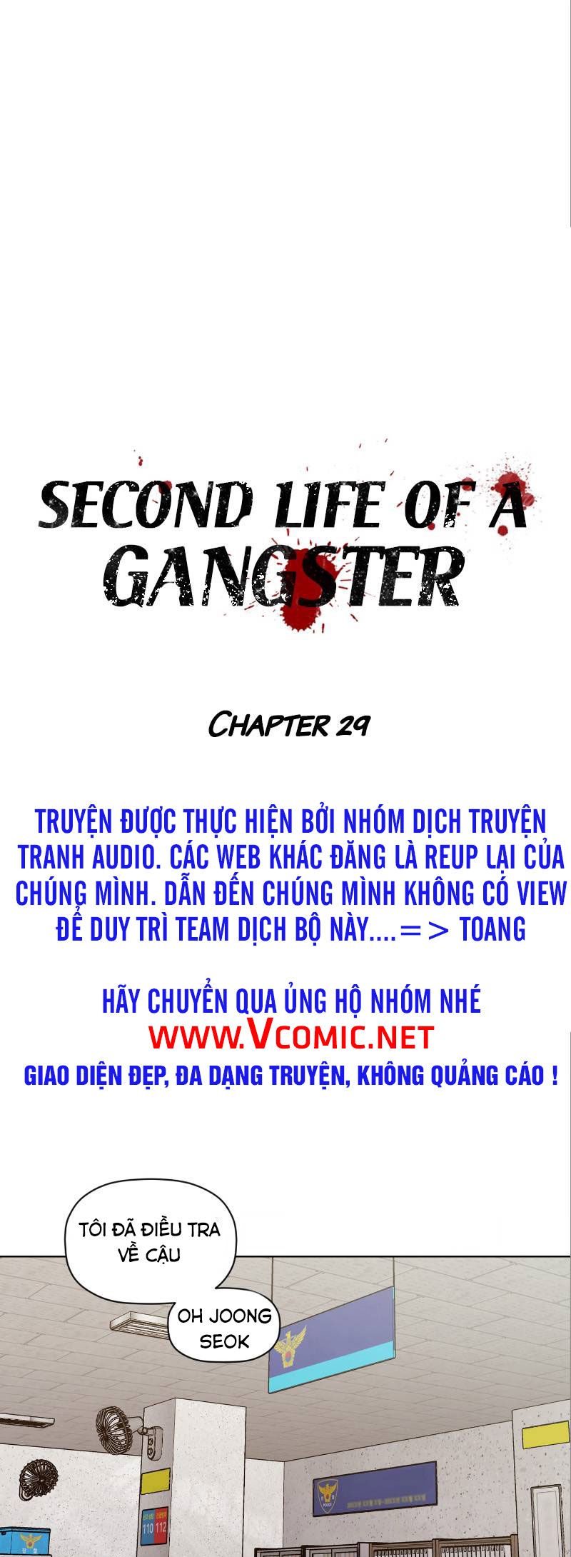 Cuộc Đời Thứ Hai Của Một Gangster Chapter 29 - Trang 0