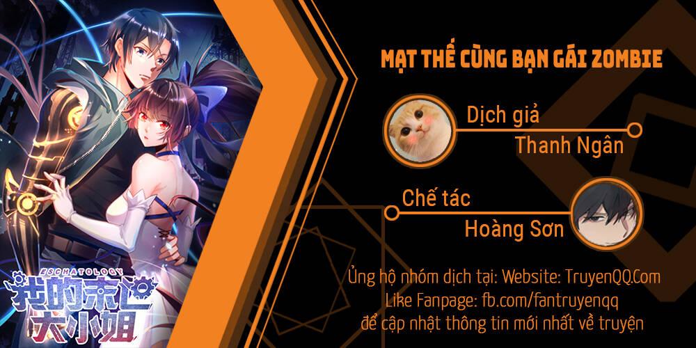 Mạt Thế Cùng Bạn Gái Zombie Chapter 8 - Trang 0