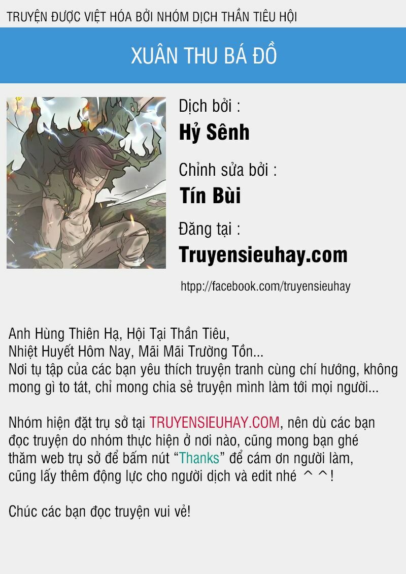 Xuân Thu Bá đồ Chapter 20 - Trang 0