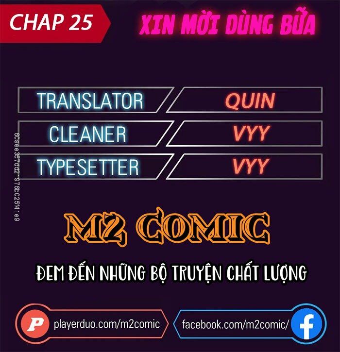 Xin Mời Dùng Bữa Chapter 25 - Trang 1