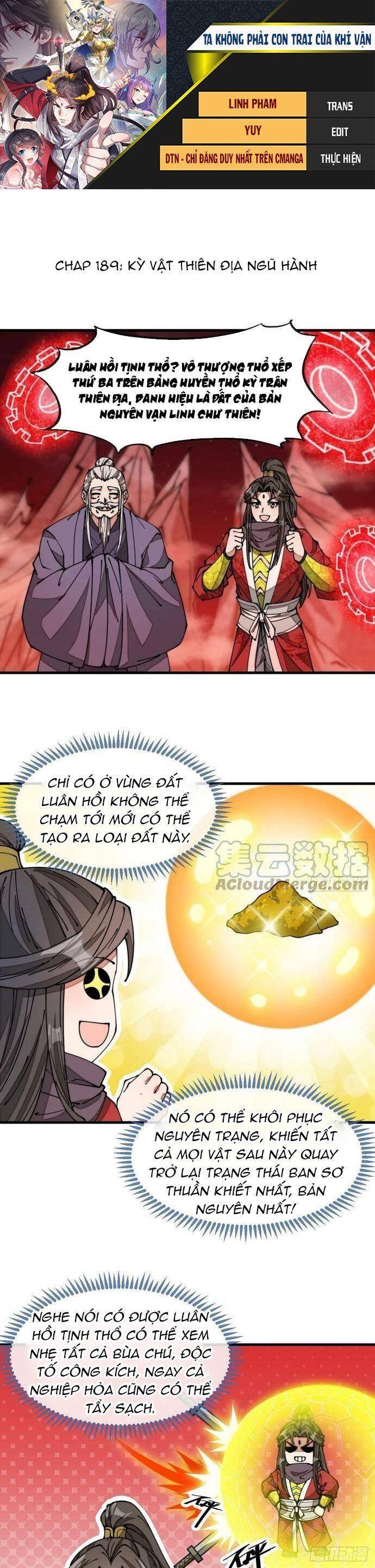 Ta Không Phải Con Cưng Của Khí Vận Chapter 189 - Trang 0