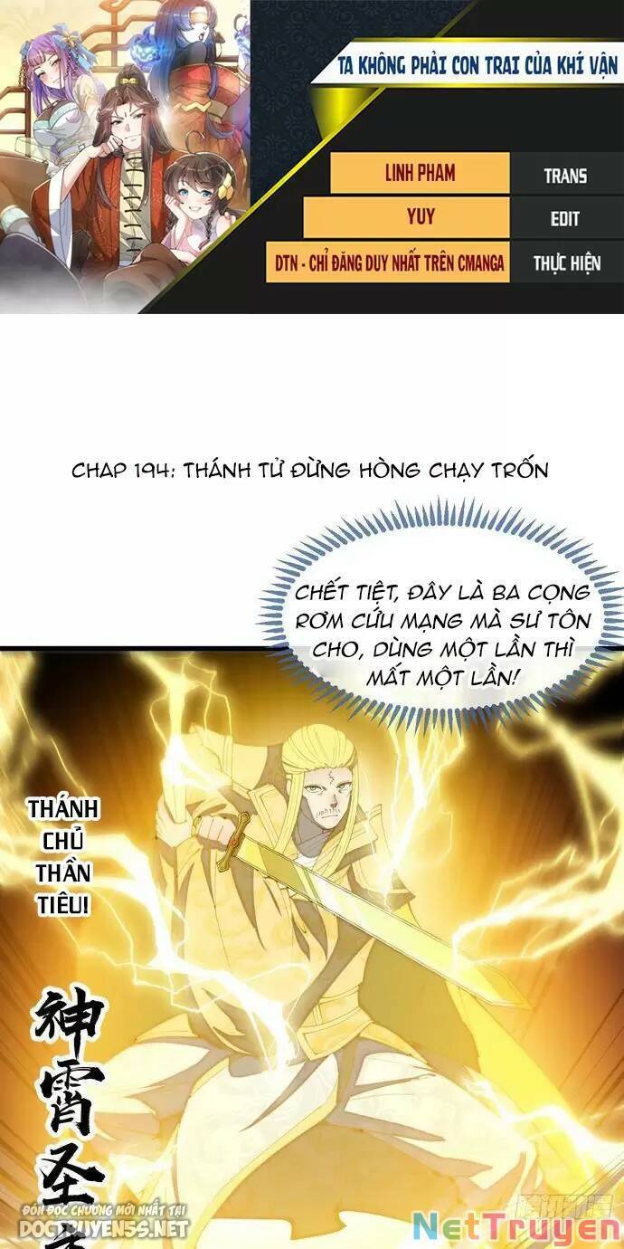 Ta Không Phải Con Cưng Của Khí Vận Chapter 194 - Trang 0