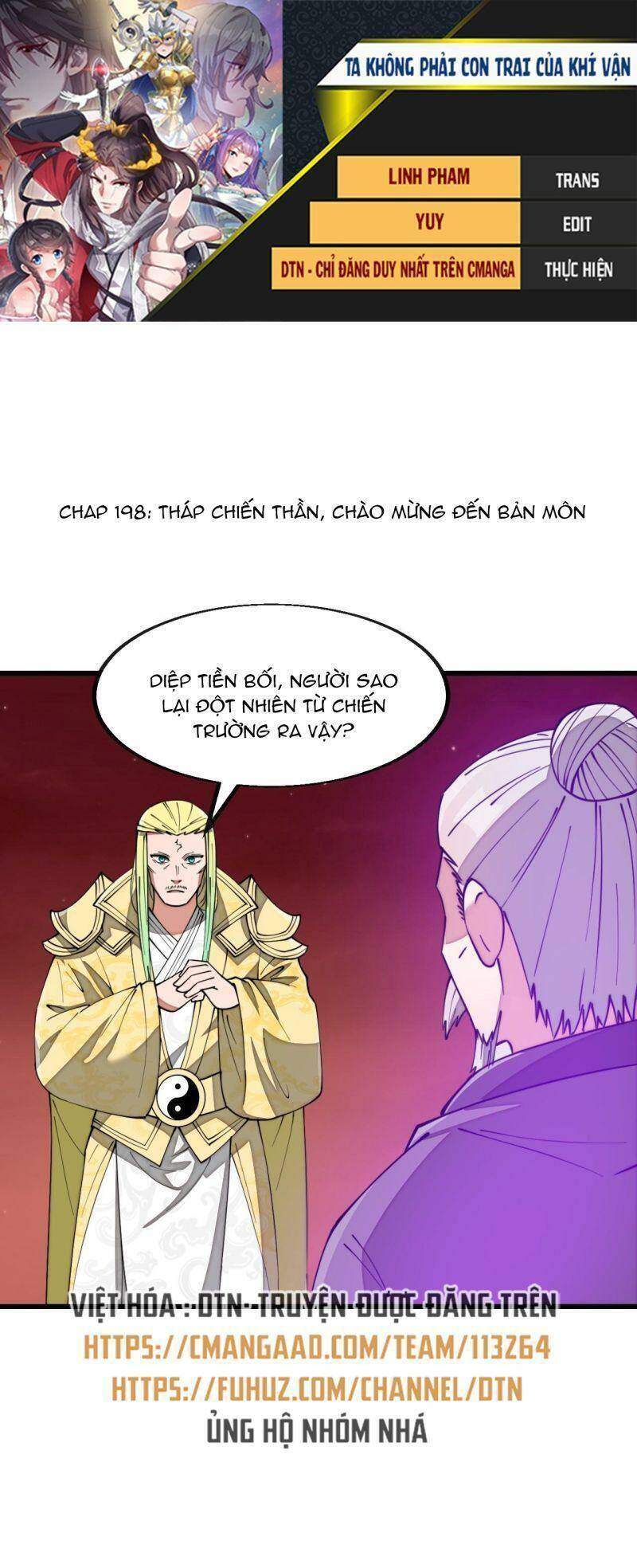 Ta Không Phải Con Cưng Của Khí Vận Chapter 198 - Trang 0