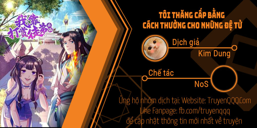 Tôi Thăng Cấp Bằng Cách Thưởng Cho Những Đệ Tử Chapter 20.2 - Trang 0