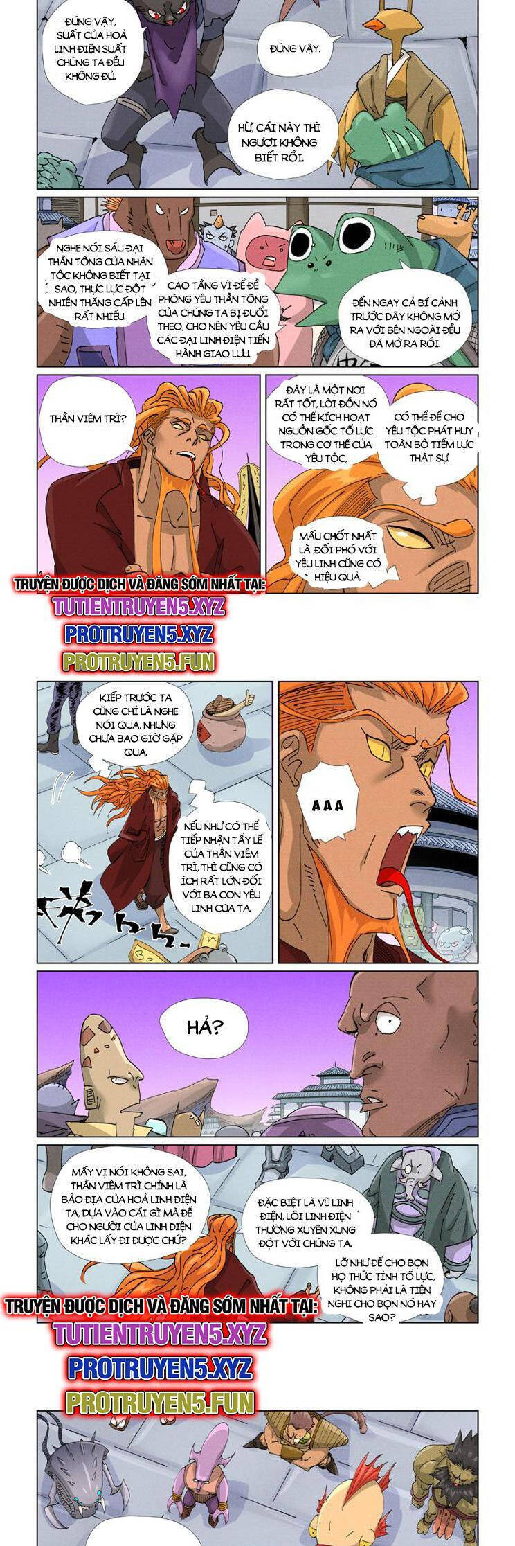 Yêu Thần Ký Chapter 589 - Trang 3