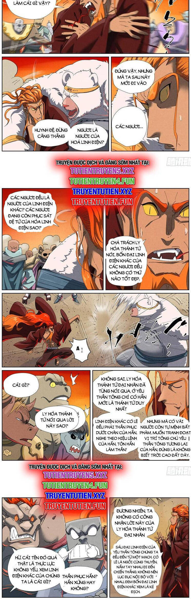 Yêu Thần Ký Chapter 603 - Trang 2