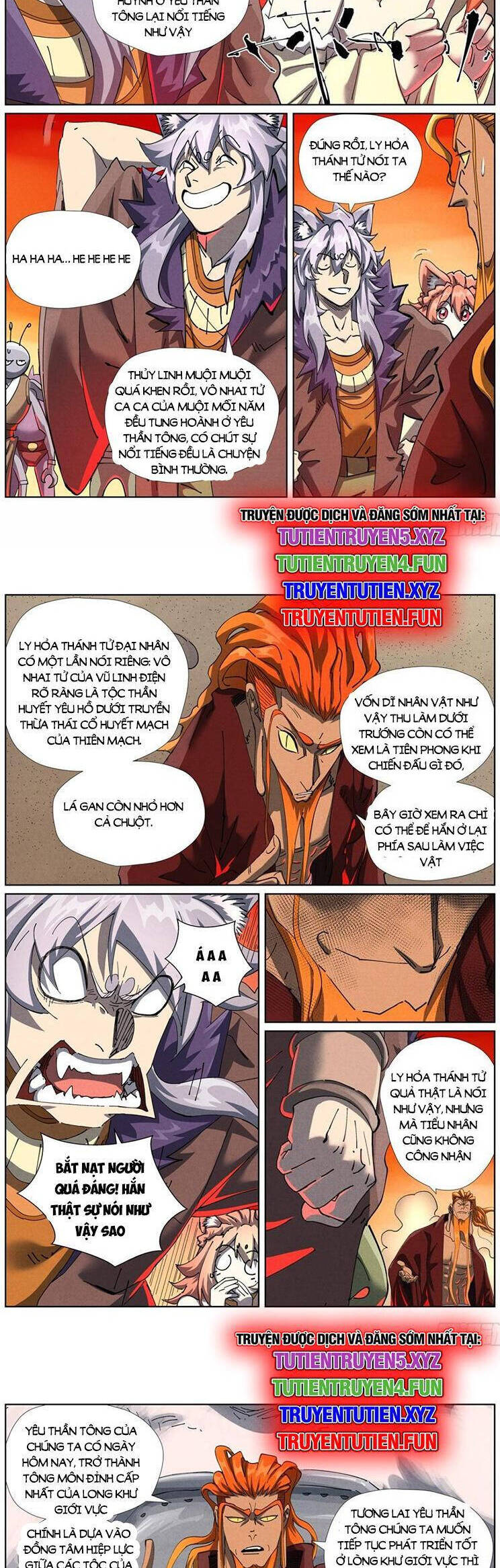 Yêu Thần Ký Chapter 603 - Trang 4