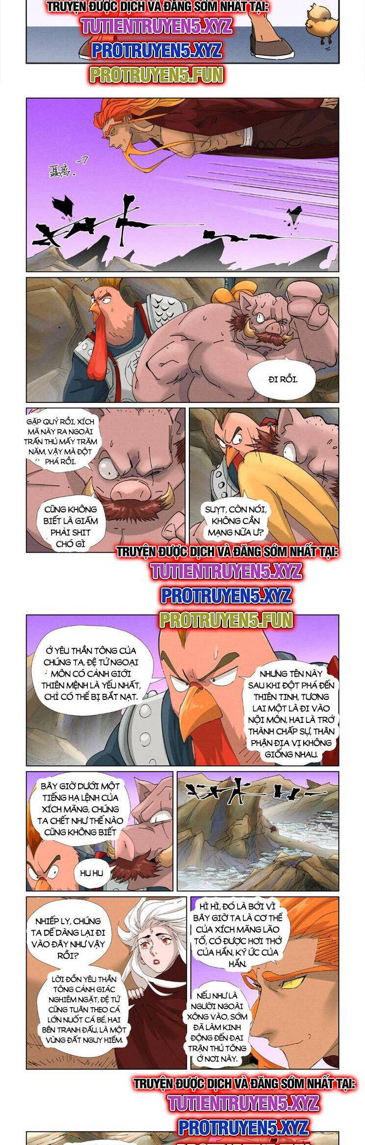 Yêu Thần Ký Chapter 589 - Trang 1