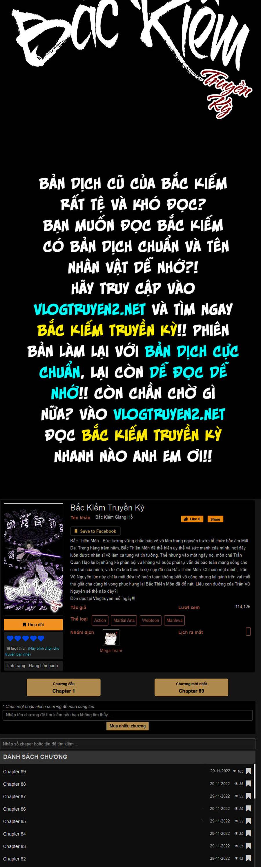 Bắc Kiếm Giang Hồ Chapter 139 - Trang 74