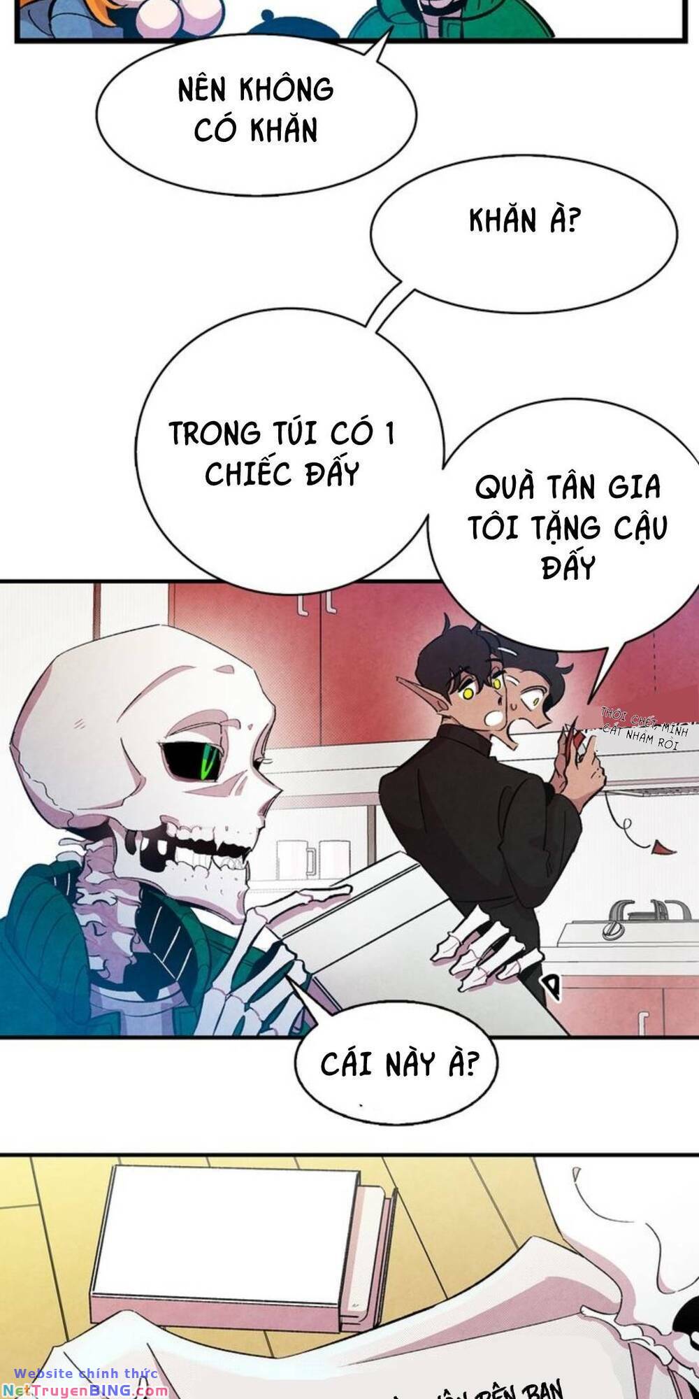 Skeleton Bất Đắt Dĩ Trở Thành Bố Của Bé Mèo Con Chapter 4 - Trang 53