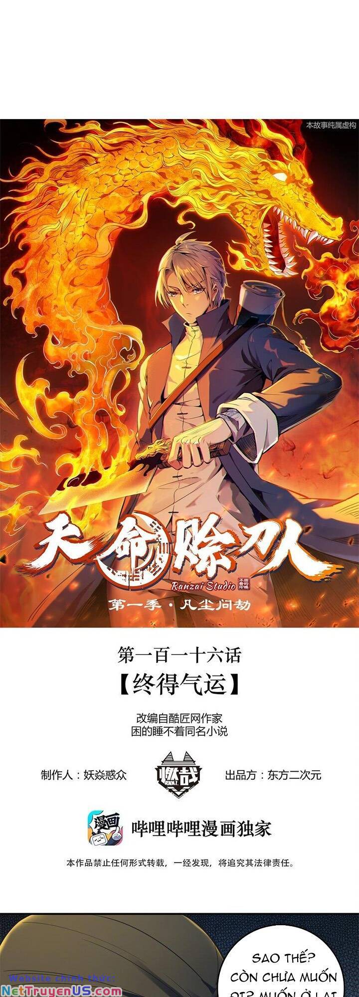 Thiên Mệnh Xa Đao Nhân Chapter 116 - Trang 1