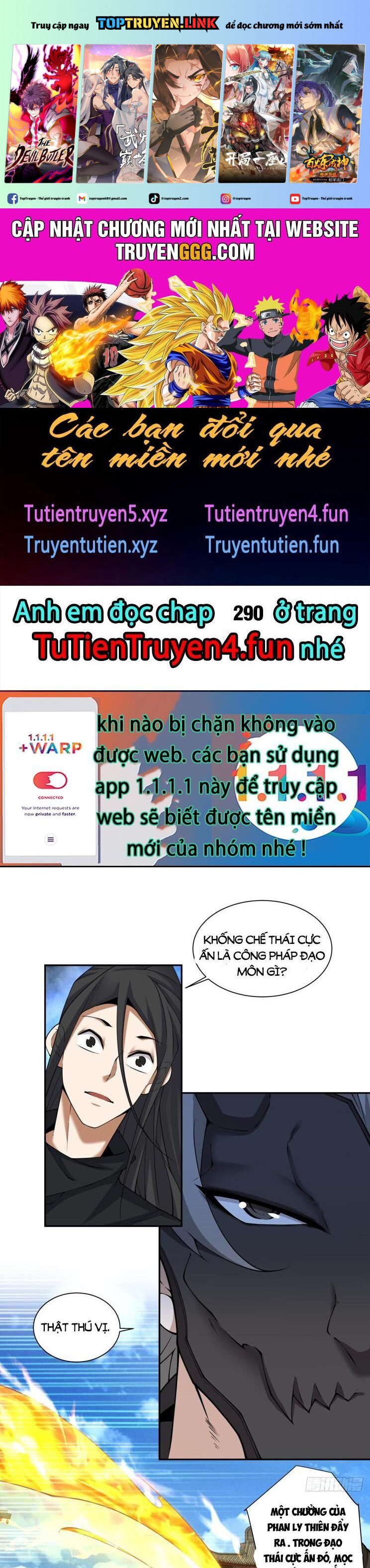 Đồ Đệ Của Ta Đều Là Đại Phản Phái Chapter 289 - Trang 0