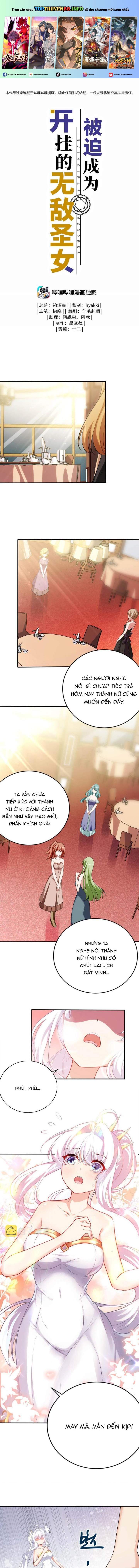 Bị Bắt Trở Thành Vô Địch Thánh Nữ Chapter 36 - Trang 0