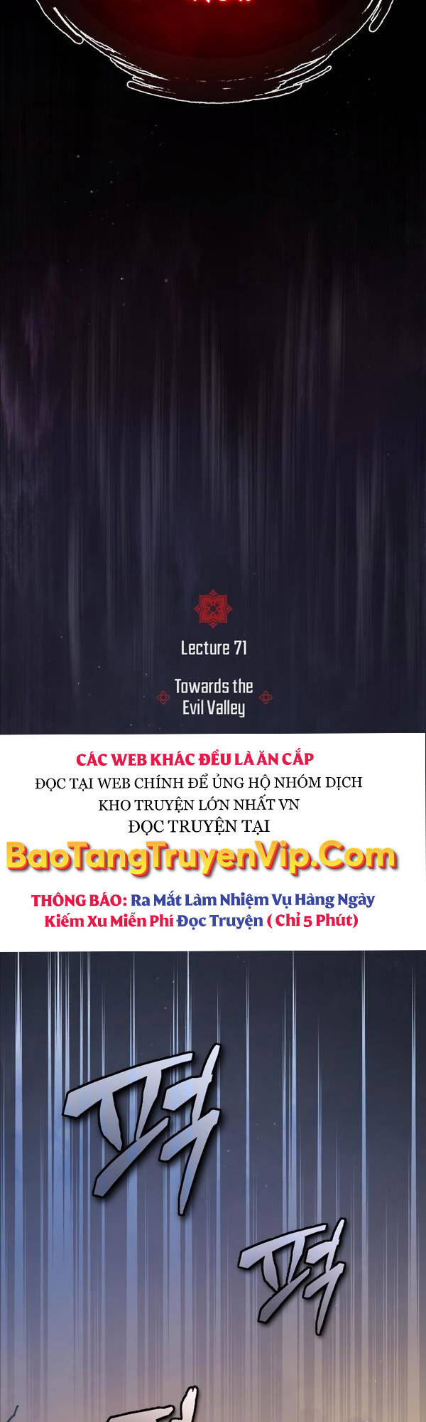 Giảng Sư Đứng Đầu, Baek Sư Phụ Chapter 71 - Trang 1