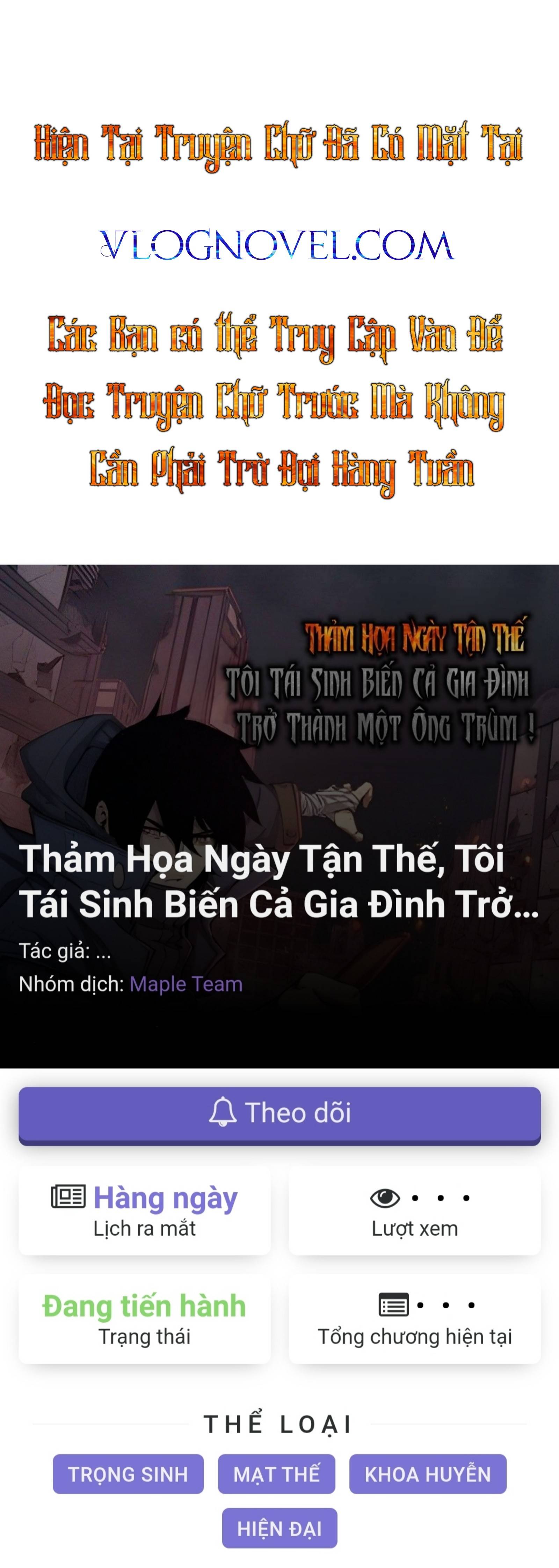 Thảm Họa Ngày Tận Thế, Tôi Tái Sinh Biến Cả Gia Đình Trở Thành Một Ông Trùm! Chapter 11 - Trang 6