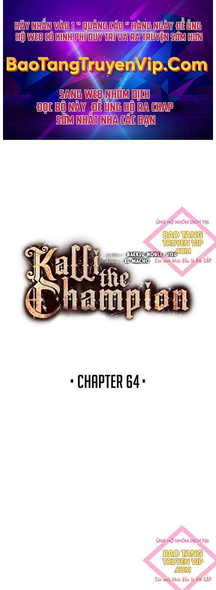 Nhà Vô Địch Kalli Chapter 64 - Trang 0