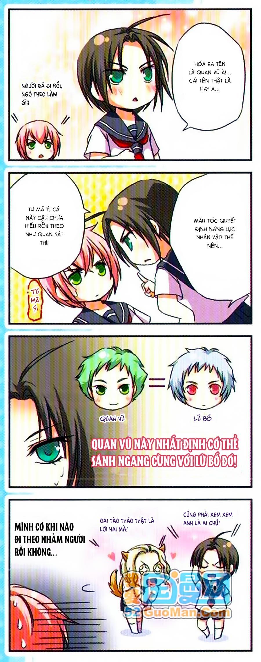 Manh Tam Quốc Chapter 8 - Trang 13