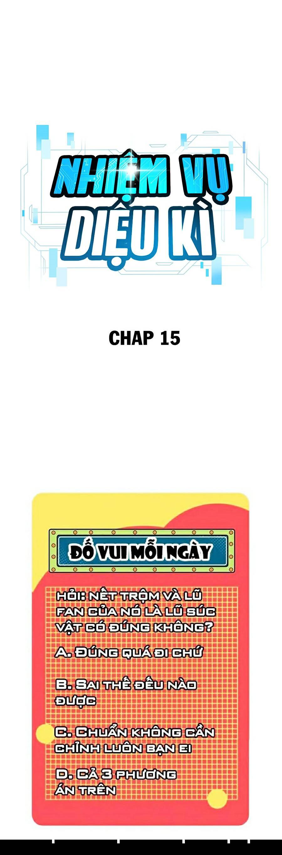 Nhiệm Vụ Diệu Kỳ Chapter 15 - Trang 13