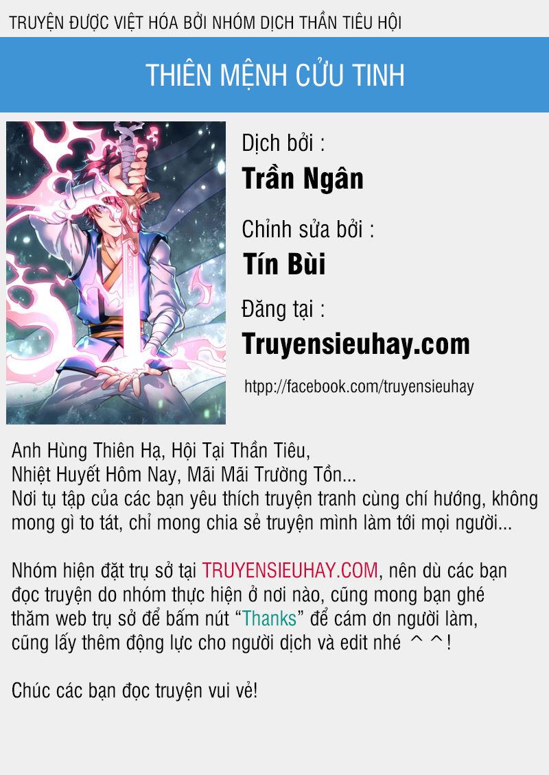 Thiên Mệnh Cửu Tinh Chapter 14 - Trang 0