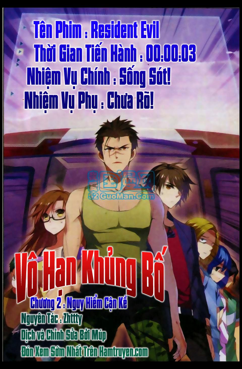 Vô Hạn Khủng Bố Chapter 2 - Trang 0