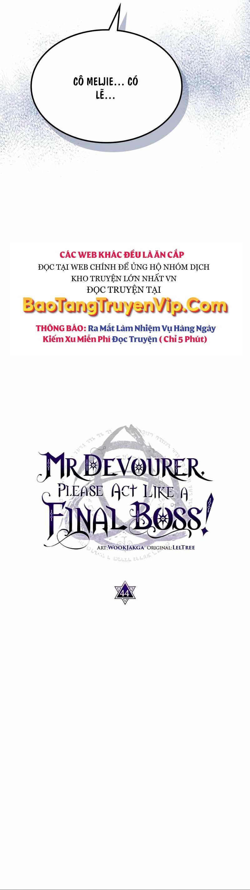 Hãy Hành Động Như Một Boss Đi Ngài Mr Devourer Chapter 44 - Trang 14