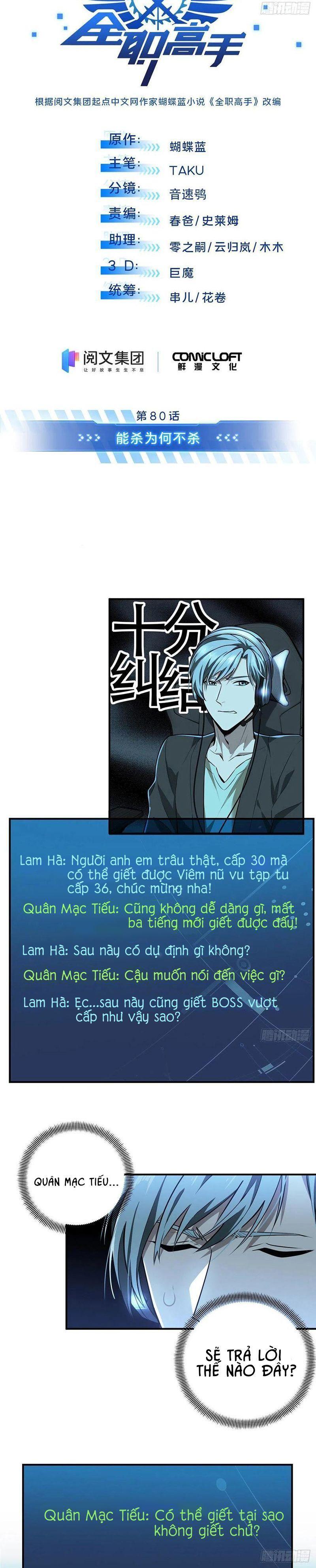 Toàn Chức Cao Thủ [ Bản Màu ] Chapter 80 - Trang 2