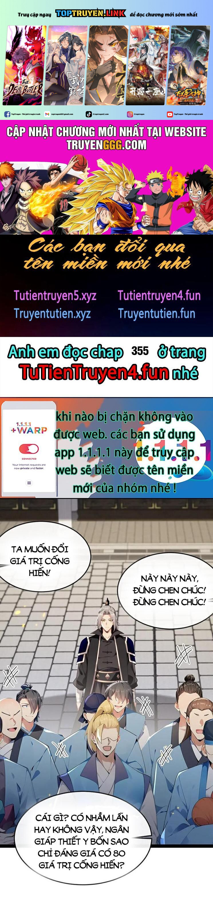 Thập đại đế Hoàng đều Là đệ Tử Của Ta Chapter 354 - Trang 0