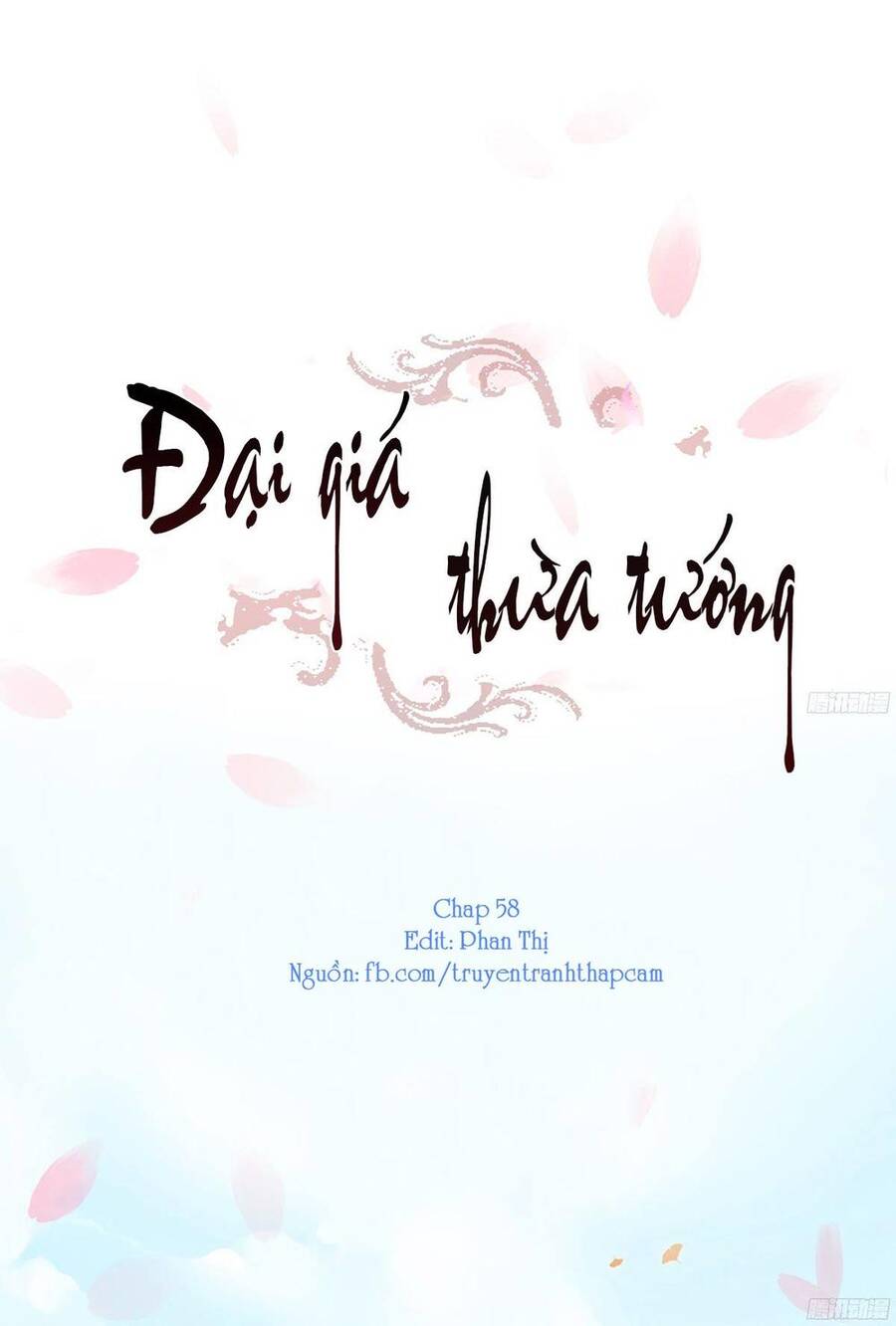 Đại Giá Thừa Tướng Chapter 58 - Trang 0