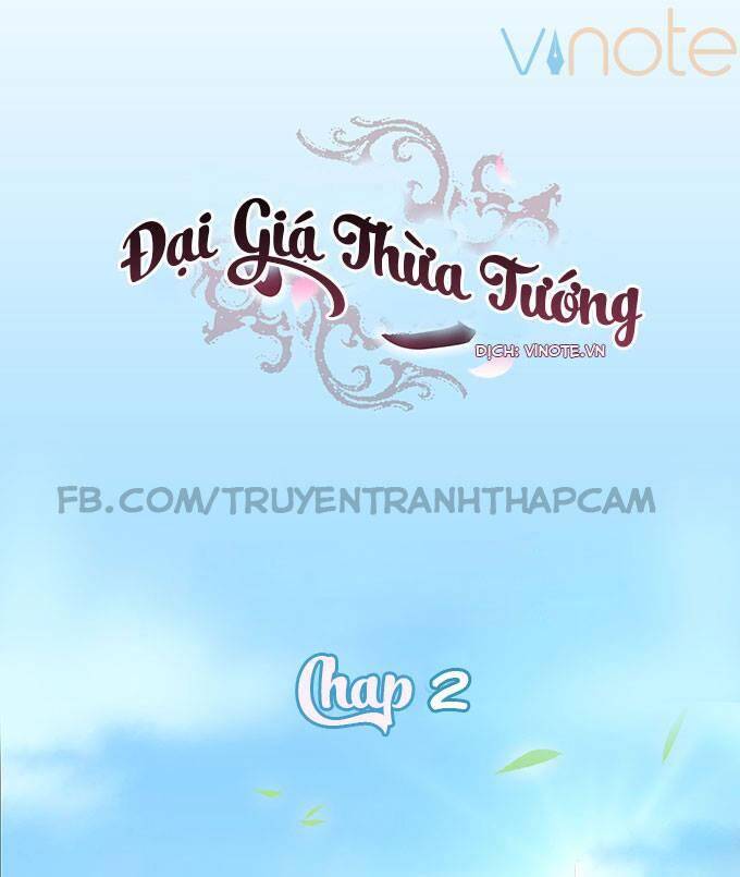 Đại Giá Thừa Tướng Chapter 2 - Trang 0