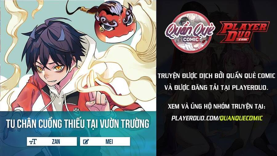 Tu Chân Cuồng Thiếu Tại Vườn Trường Chapter 9 - Trang 0