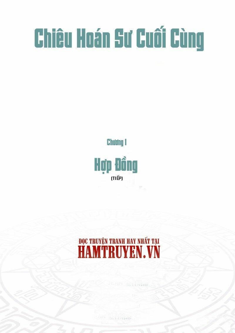 Chiêu Hoán Sư Cuối Cùng Chapter 1.2 - Trang 1