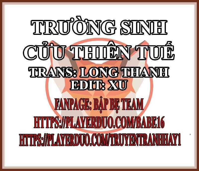 Trường Sinh Cửu Thiên Tuế Chapter 17 - Trang 0