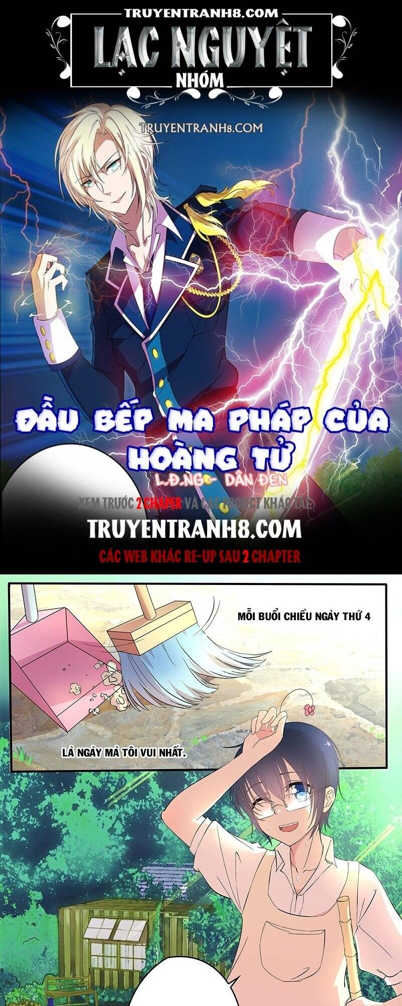 Đầu Bếp Ma Pháp Của Hoàng Tử Chapter 1 - Trang 0