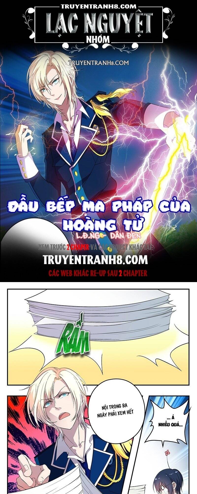 Đầu Bếp Ma Pháp Của Hoàng Tử Chapter 4 - Trang 0