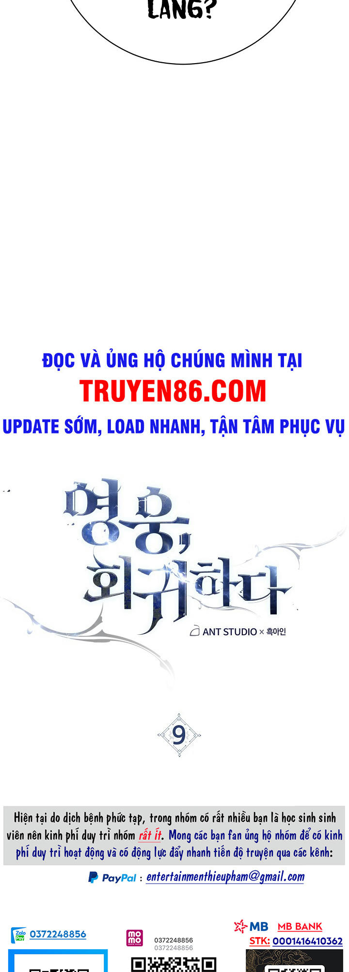 Anh Hùng Trở Lại Chapter 9 - Trang 4