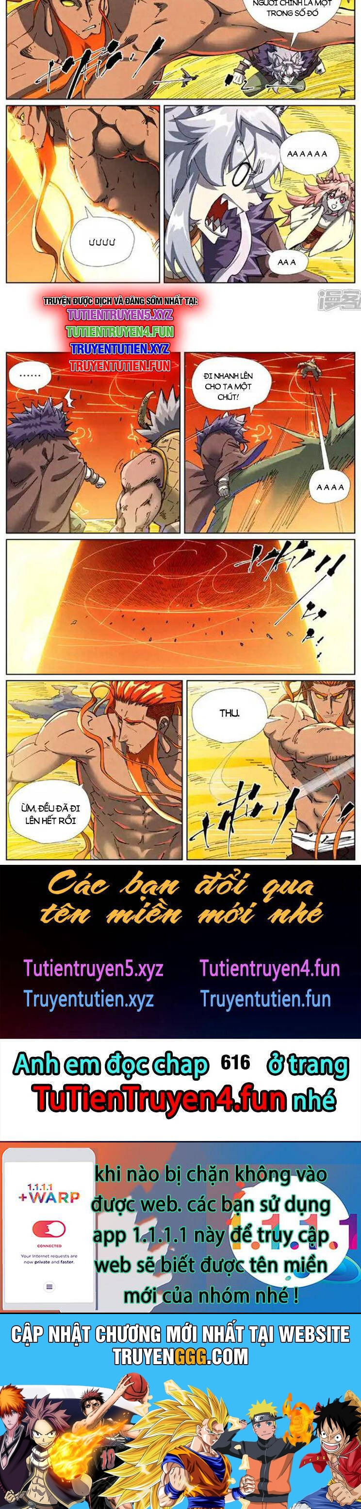 Yêu Thần Ký Chapter 615 - Trang 4