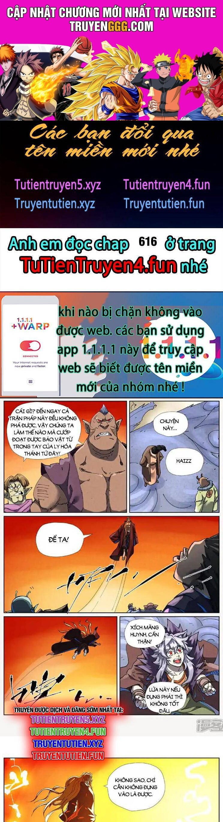 Yêu Thần Ký Chapter 615 - Trang 0