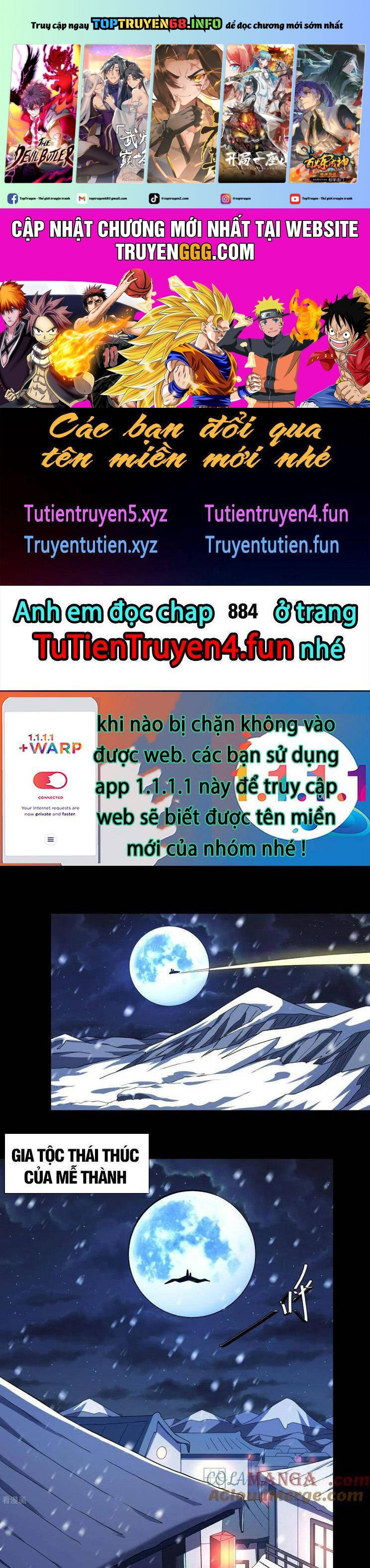 Tuyệt Thế Võ Thần Chapter 884 - Trang 0